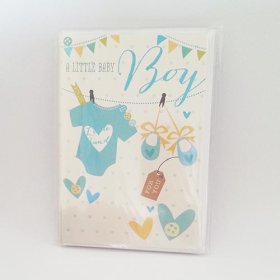 (image for) SEL BABY BOY CARD - SMALL