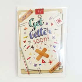 (image for) SEL GET WELL SOON CARD - SMALL