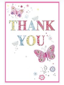 (image for) SEL CARD THANK YOU MESSAGE - STD