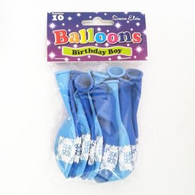 (image for) SEL B/DAY BALLOONS BLUE - 10S