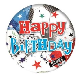 (image for) SEL B/DAY BADGES -HAPPY BIRTHY - STD