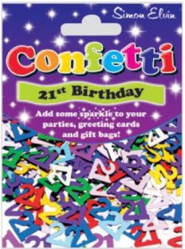 (image for) SEL CONFETTI B/DAY '21' ASSTD - 14G