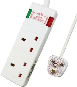 (image for) E/STAR 2WAY EXTEN LEAD WHITE - 5M