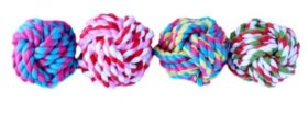 (image for) PET TOY DOG ROPE KNOT BALL - 5CM