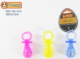 (image for) PET TOY RUBBER PACIFIER - 9.5CM