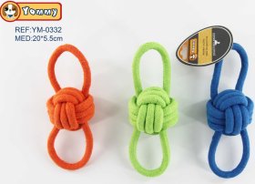 (image for) PET TOY DOG ROPE KNOT BALL - 20CM