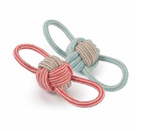 (image for) PET TOY DOG ROPE KNOT BALL - 18CM