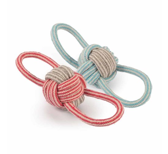 (image for) PET TOY DOG ROPE KNOT BALL - 18CM