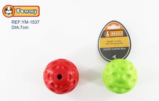 (image for) PET TOY RUBBER BALL - 7CM