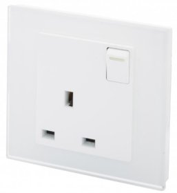 (image for) E/STAR 1GANG SWITCH SOCKET - 13A