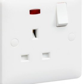 (image for) E/STAR 1GANG SWITCH SOCKET NEO - 13A