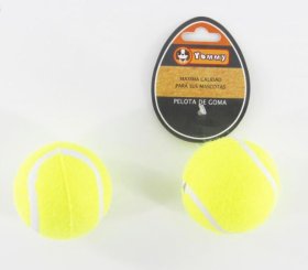 (image for) PET TOY TENNIS BALL GREEN - 6.3CM