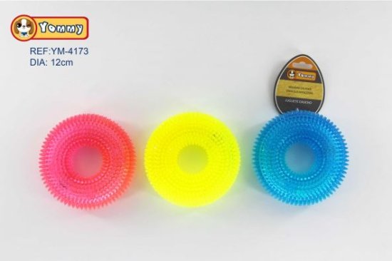 (image for) PET TOY RUBBER RING - 12CM