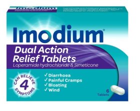 (image for) IMODIUM DUAL ACTION RELIEF TAB - 6S