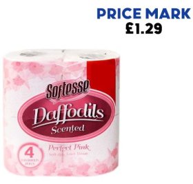 (image for) SOFTE/DAFF T/ROLL PINK PM1.29 - 4S