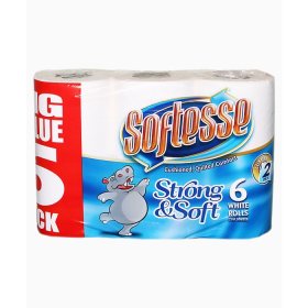 (image for) SOFTE T/ROLL SOFT&STRONG WHITE - 6S