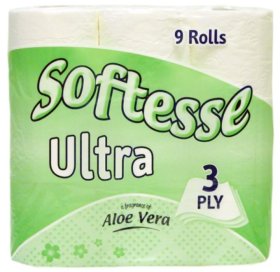 (image for) SOFTE T/ROLL ULTRA ALOE 3PLY - 9S