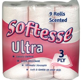 (image for) SOFTE T/ROLL ULTRA PINK 3PLY - 9S