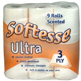 (image for) SOFTE T/ROLL ULTRA PEACH 3PLY - 9S