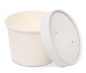 (image for) SDL PAPER SOUP CUPS+LIDS 10S - 8OZ