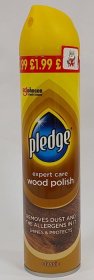 (image for) PLEDGE WOOD POLISH CLAS PM1.99 - 250ML