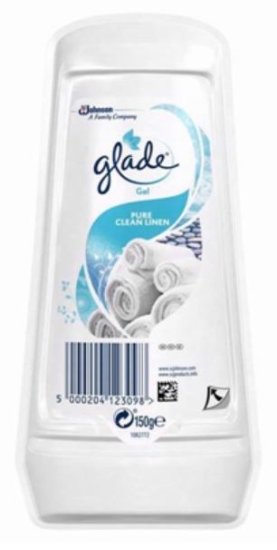 (image for) GLADE SOLID A/F CLEAN LINEN - 150G