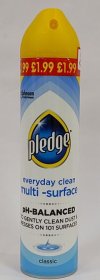 (image for) PLEDGE M/SURFACE CLASS PM1.99 - 250ML