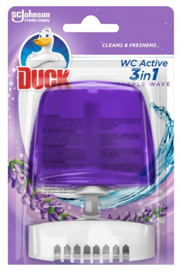 (image for) TOILET DUCK LIQUID PURPLE WAVE - 55ML