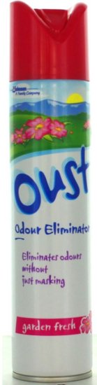 (image for) OUST AERO GARDEN FRESH SCENT - 300ML