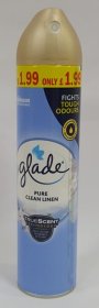 (image for) GLADE AERO CLEAN LINEN PM1.99 - 300ML