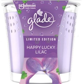 (image for) GLADE CANDLES LUCKY LILAC HAPY - 129G