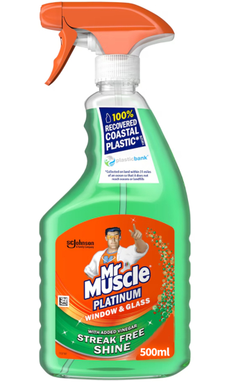 (image for) MR MUSCLE PLATINUM WINDOW & GLASS - 500ML