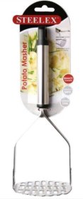 (image for) STEELEX POTATO MASHER - HK0918