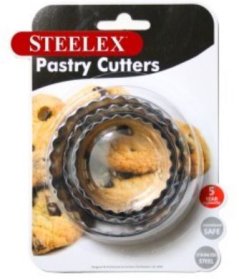 (image for) STEELEX PASTRY CUTTERS SETS 3 - 3S