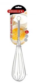 (image for) STEELEX WHISK S/STEEL - 12"