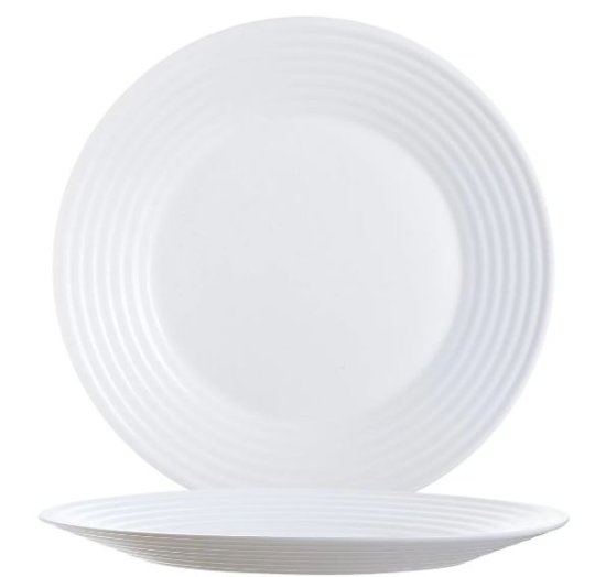 (image for) LUMINARC PLATE WHITE - 25CM