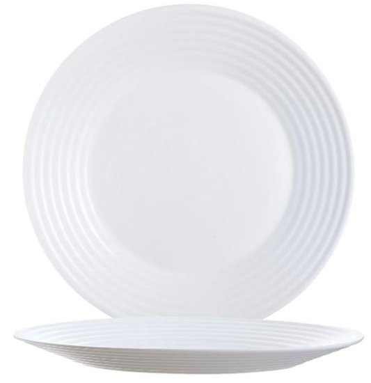 (image for) LUMINARC PLATE WHITE - 19CM