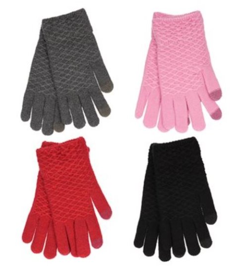 (image for) RJM LADIES GLOVES TOUCH SCREEN - STD