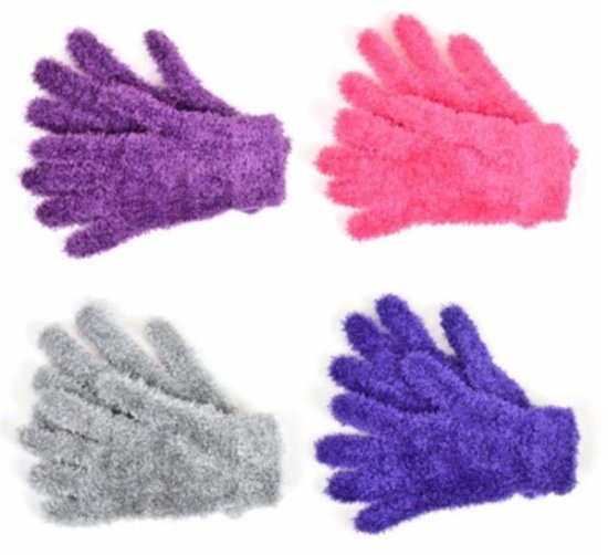 (image for) RJM LADIES GLOVES FEATHER ASST - STD