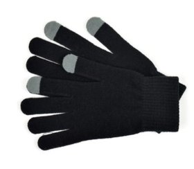 (image for) RJM MENS GLOVES T/SCREEN PLAIN - ONESIZ