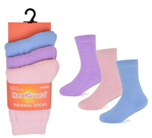 (image for) RJM GIRLS SOCKS THERMAL 3PAIR