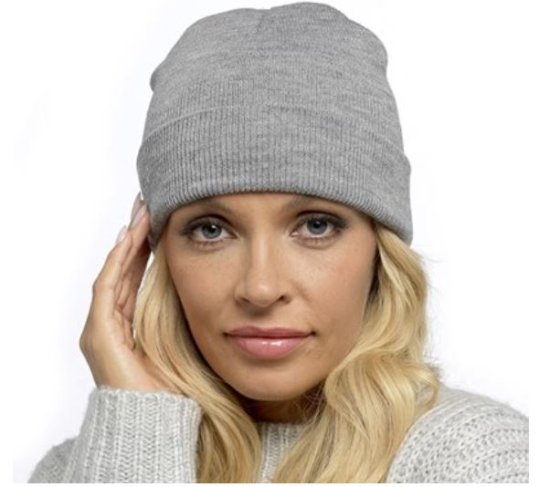 (image for) RJM LADIES HAT PLAIN GREY - ONESIZ