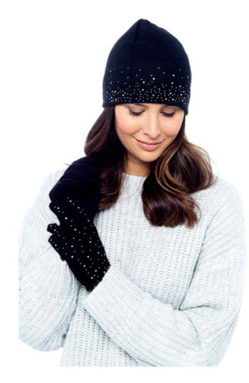 (image for) RJM LADIES HAT&GLOVES DIAMONTE - STD