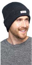 (image for) RJM MENS HAT THINSULATE RIBBED - STD