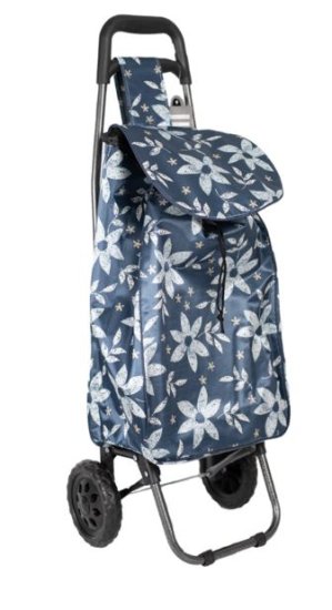 (image for) SHOPPING TROLLEY BLUE FLOW 2WH - STD