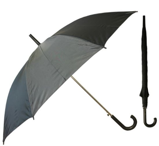 (image for) UMBRELLA BUDGET/WALK AUTO BLK - LONG