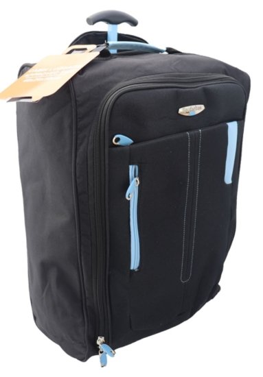 (image for) BIRCH TROLLEY BAG BLK/BLU - STD