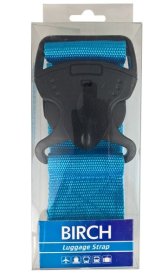 (image for) BIRCH LUGGAGE STRAP BLUE - 5X190