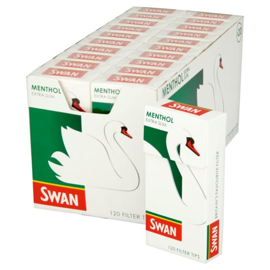 (image for) SWAN FILTER TIPS MENTHOL - E/SLIM