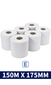(image for) CENTREFEED ROLL WHITE CFW158